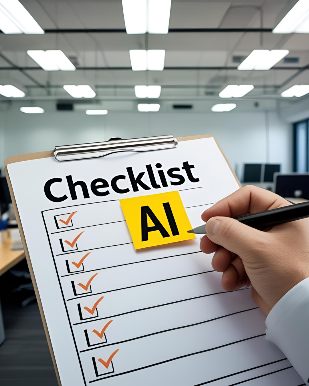 •_Une checklist cochée avec le mot “IA” en surbrillance_1 • une checklist cochée avec le mot “ia” en surbrillance 1