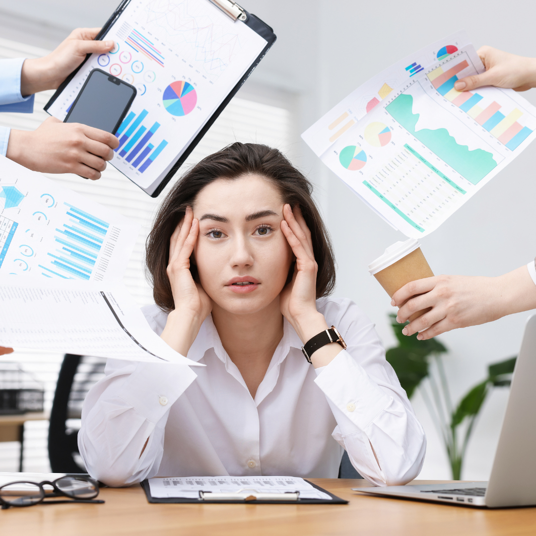 امرأة مغلوبة على أمرها Mulher sobrecarregada